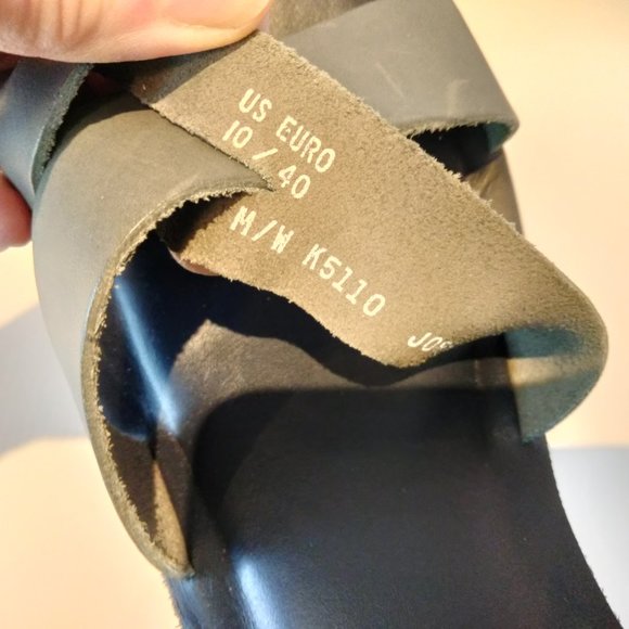 Almost NWOT Kork Ease Ava 2.0 Wedge Sandal Navy Blue 10 40 - Picture 7 of 8